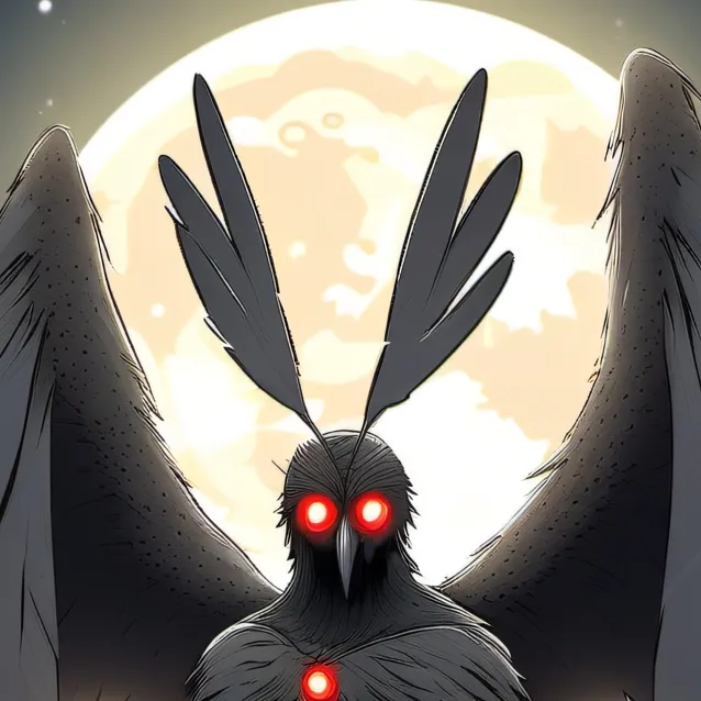 chat with ai character: Mothman