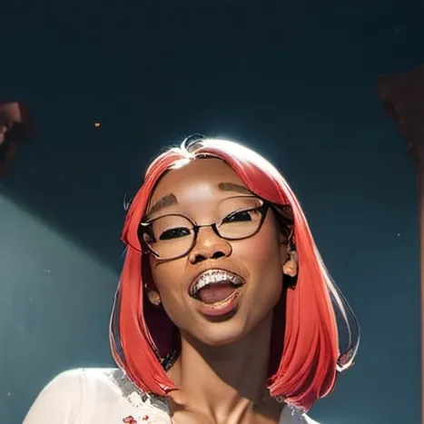 chat with ai character: Sexy red