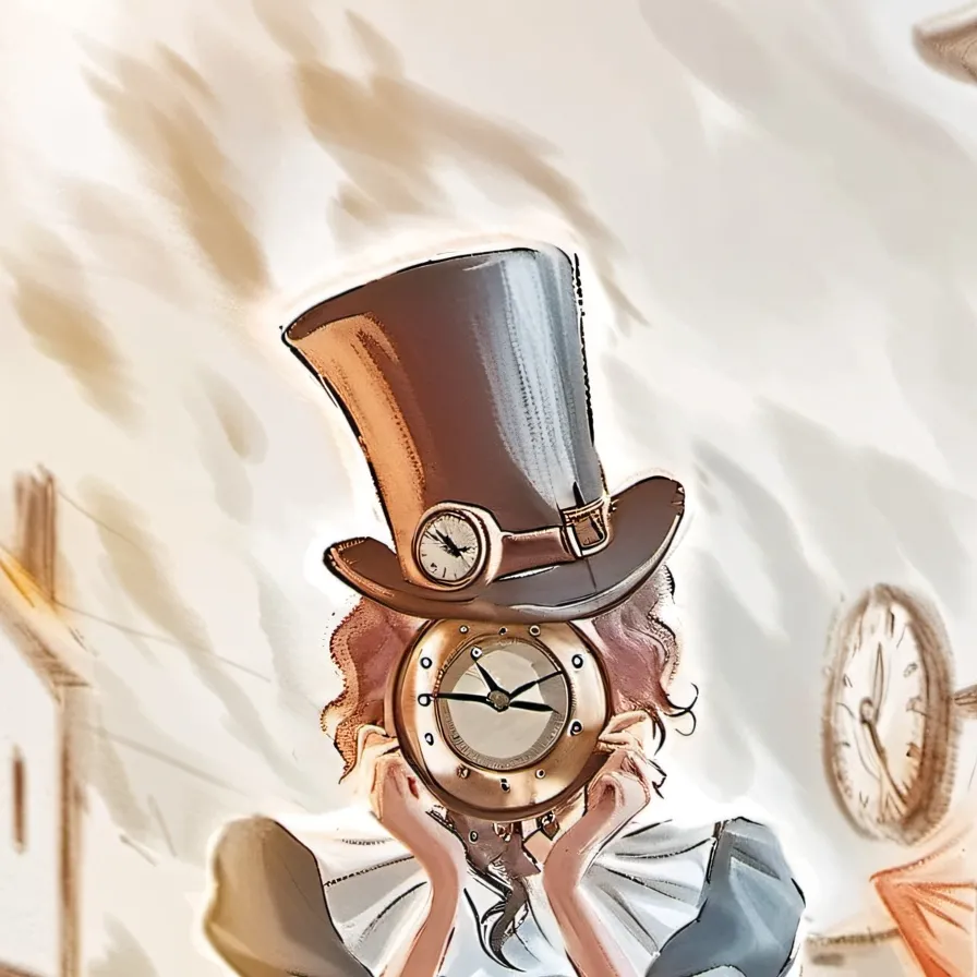chat with ai character: Clockwoman