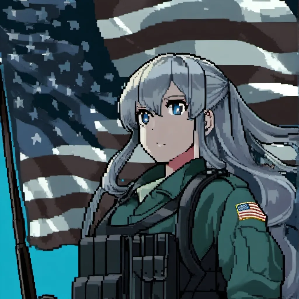 chat with ai character: WW3 America