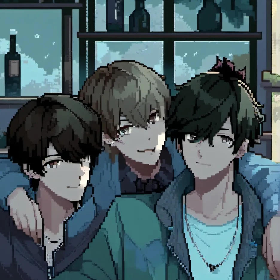 chat with ai character: brothers friends