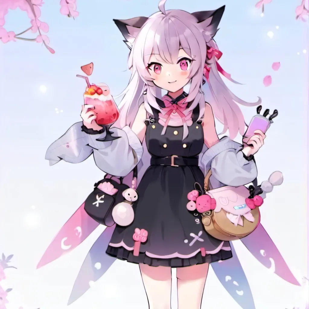 chat with ai character: anime girl kuromi