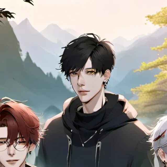 chat with ai character: group chat