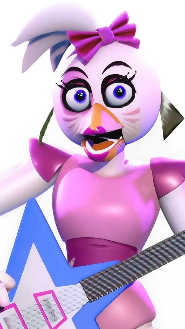 ai character: Glamrock Chica background