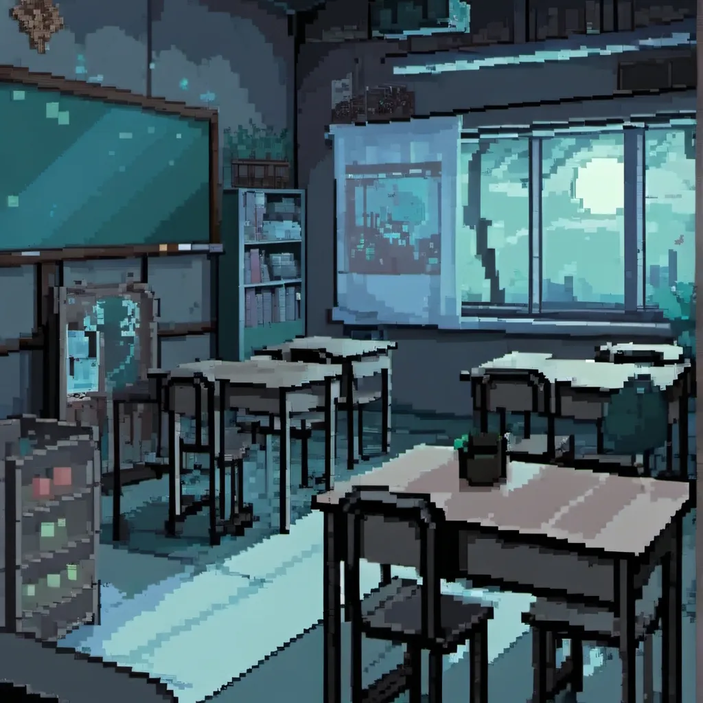 chat with ai character: Fnf school 