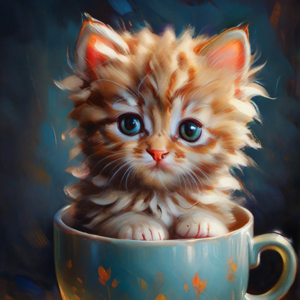 chat with ai character: cute kitty