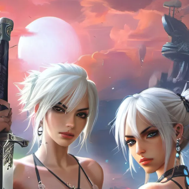 chat with ai character: Riven and Ciri