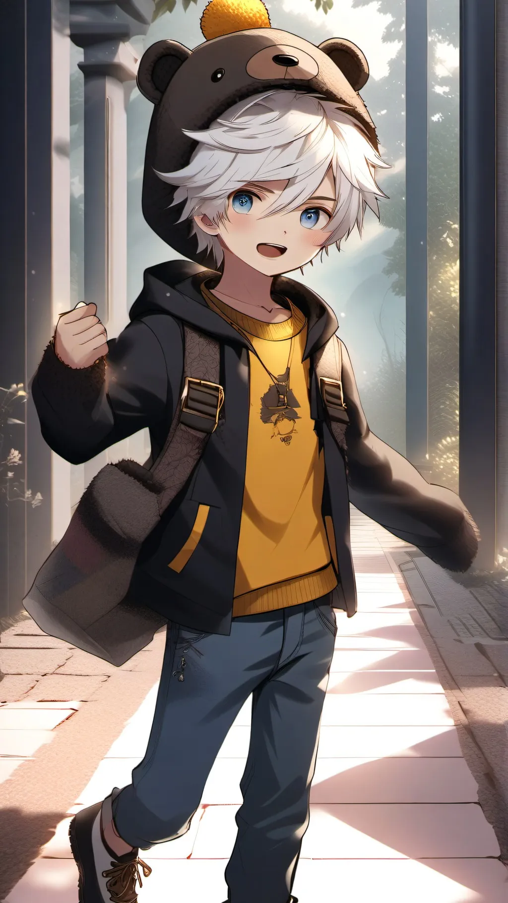 ai character: fake and pawel background