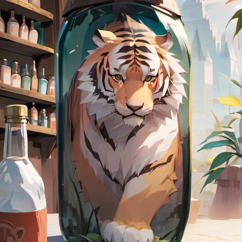 chat with ai character: Tiger in a Bottle