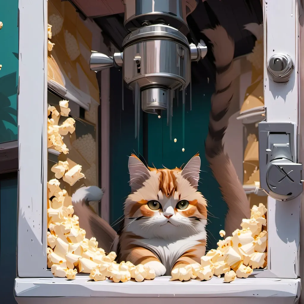 chat with ai character: Popcorn Cat