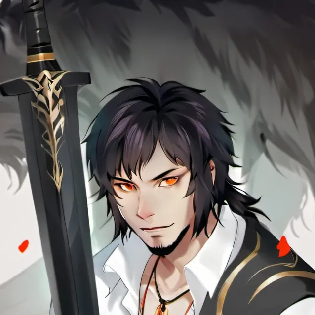 chat with ai character: Fenrir(human form)