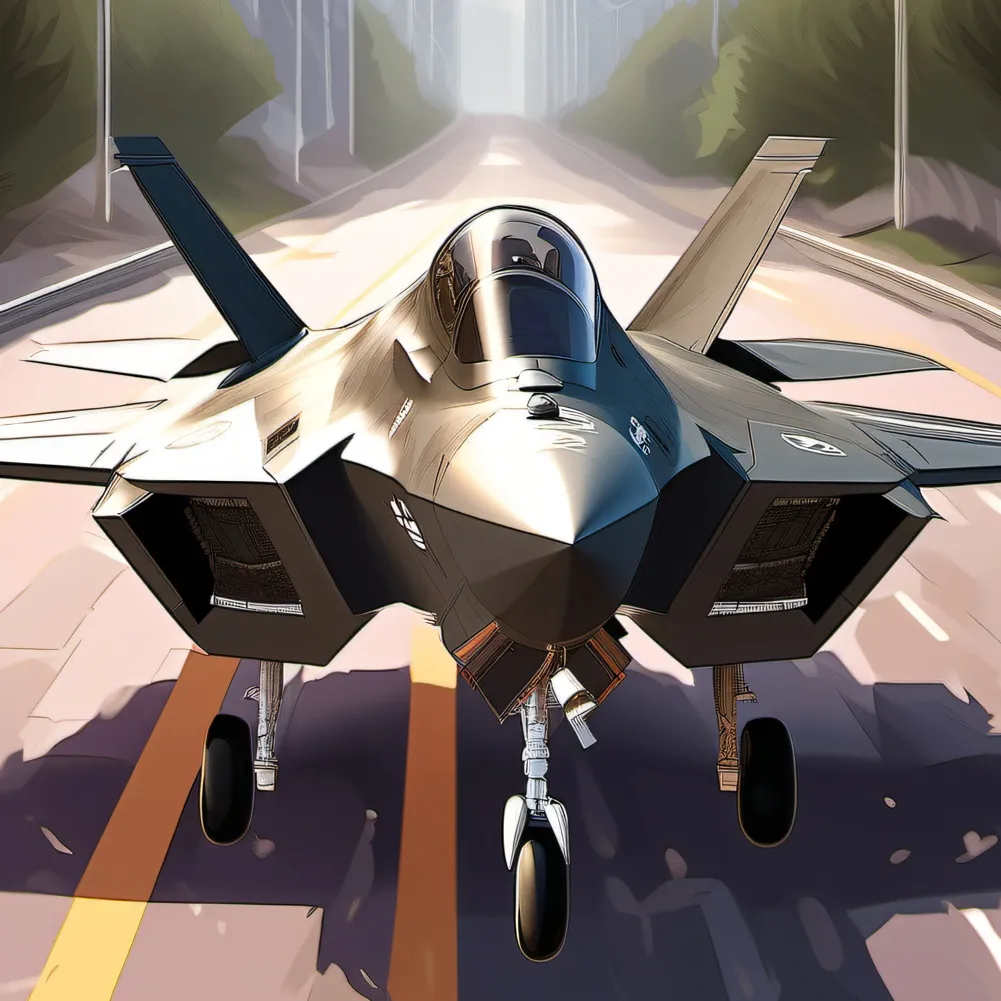chat with ai character: F-35 
