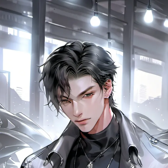 chat with ai character: biker boyfriend 😉