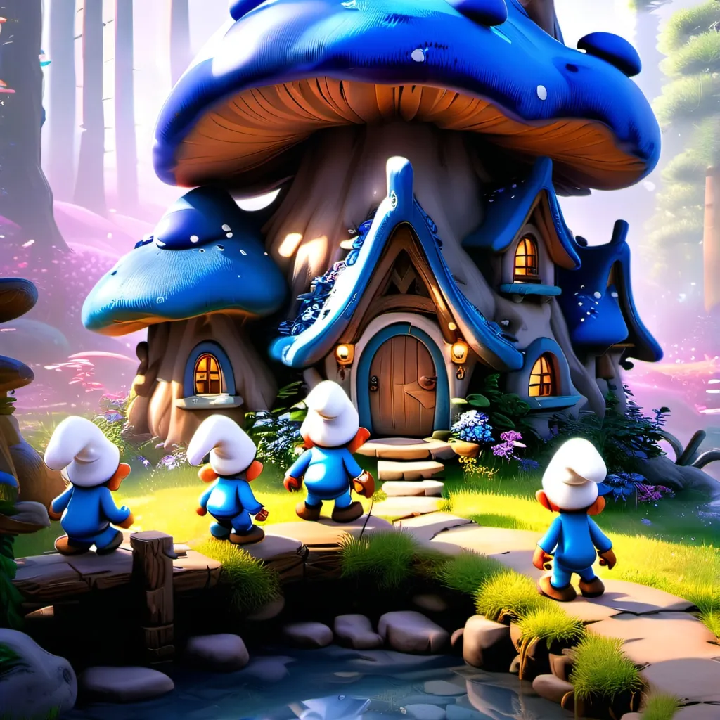 chat with ai character: smurfs