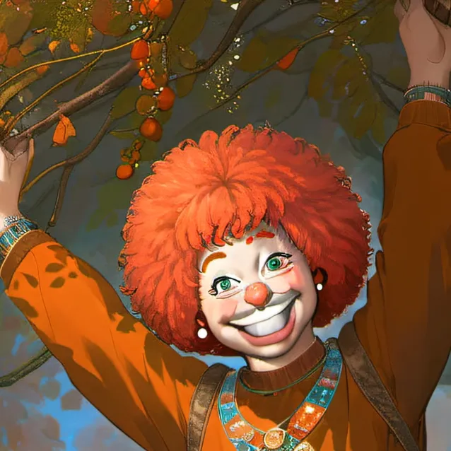 chat with ai character: Rubber Clown 