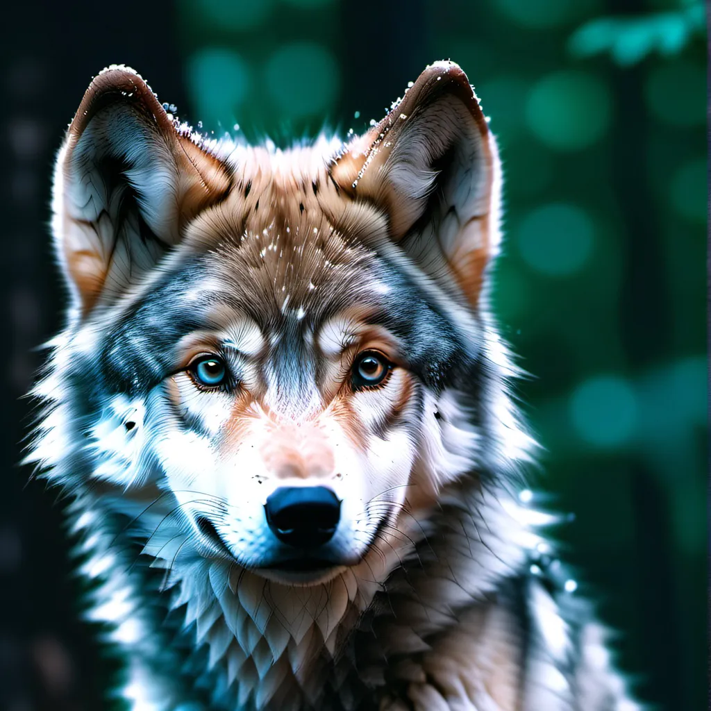 chat with ai character: Baby wolf 