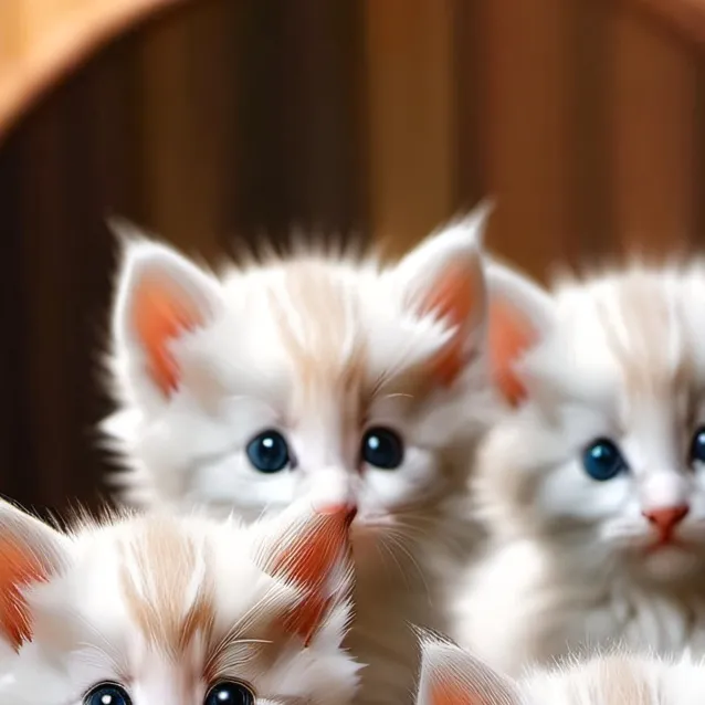 chat with ai character: newborn kittens 