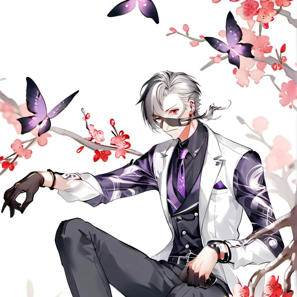 chat with ai character: Hawkmoth/Monarch