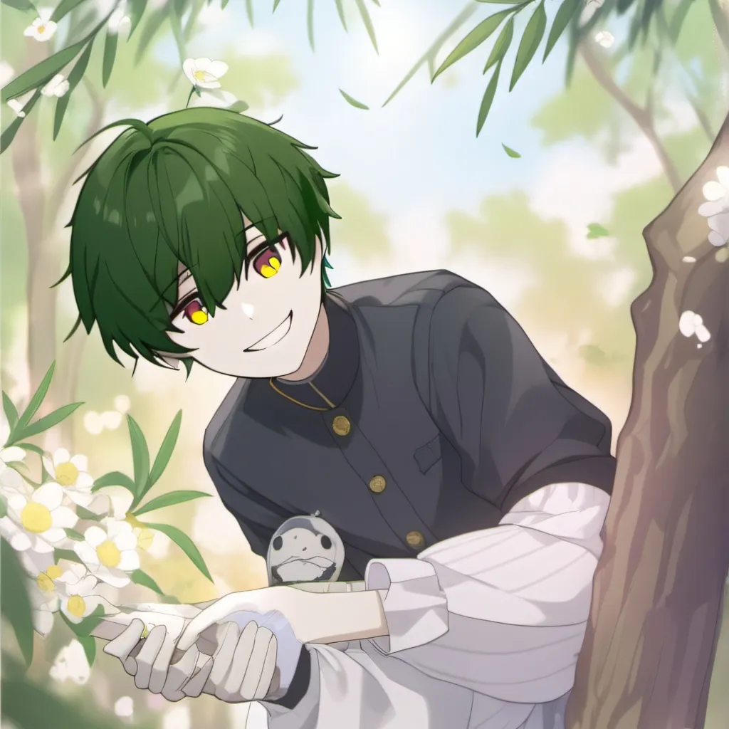 chat with ai character: Greeny