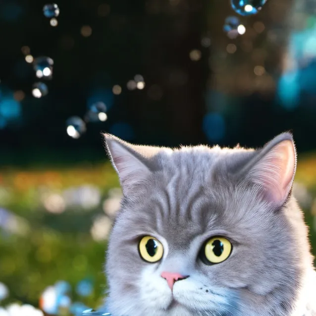 chat with ai character: cat with camera