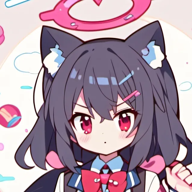 chat with ai character: Macbook sticker