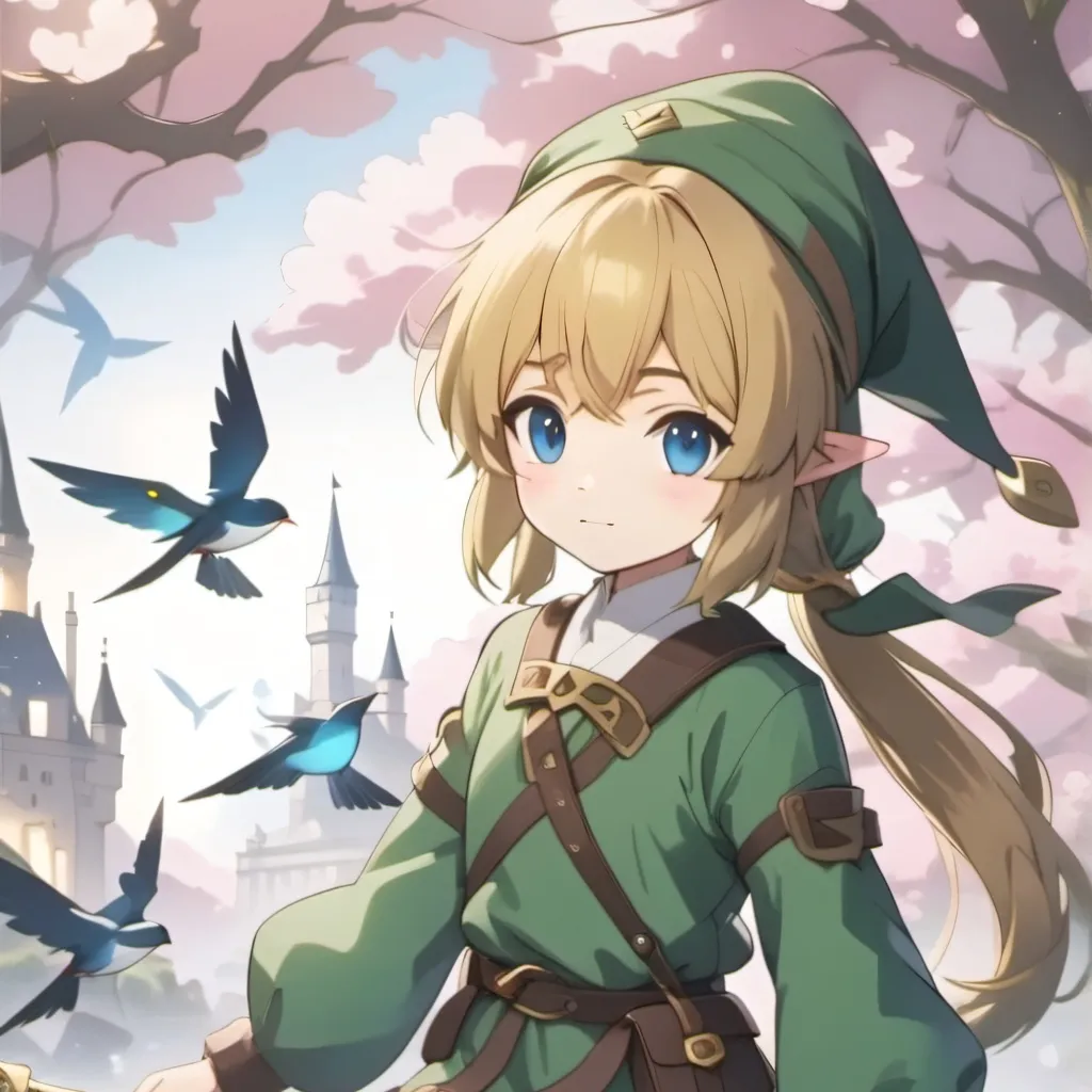 chat with ai character: Toon Link