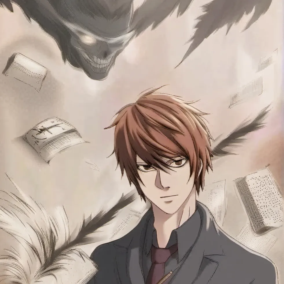 chat with ai character: Death note