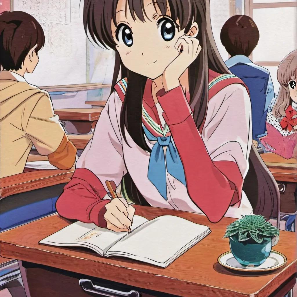 chat with ai character: Classroom