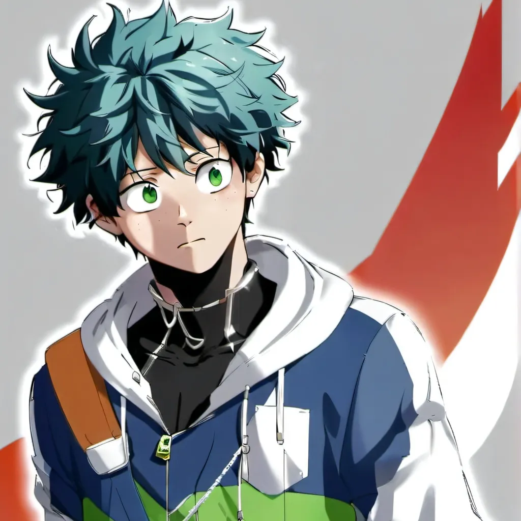 chat with ai character: Deku midoriya