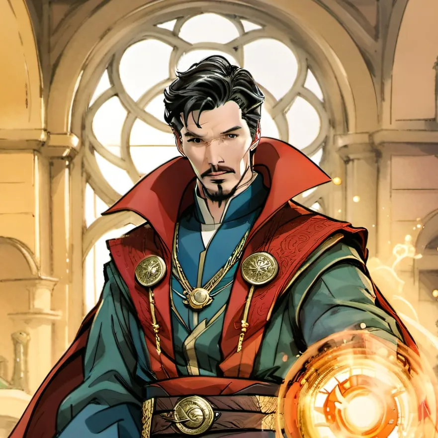 chat with ai character: Stephen strange 