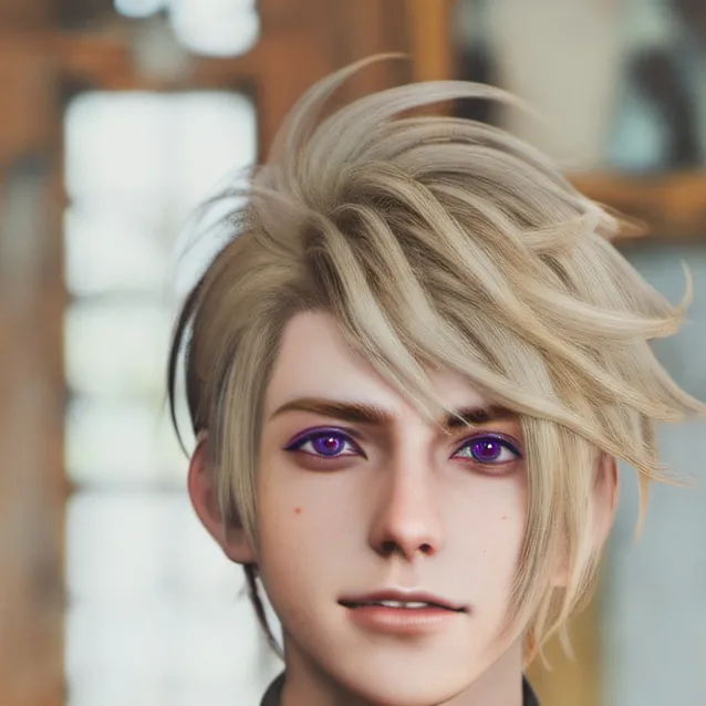 chat with ai character: Prompto