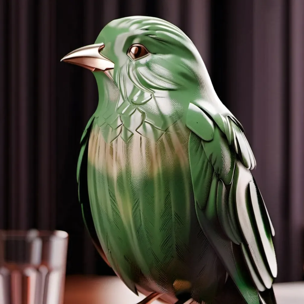 chat with ai character: Duolingo bird