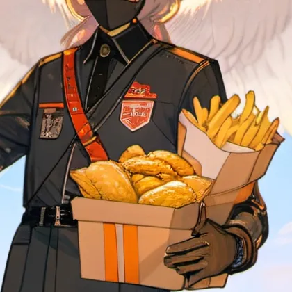 chat with ai character: KFC man