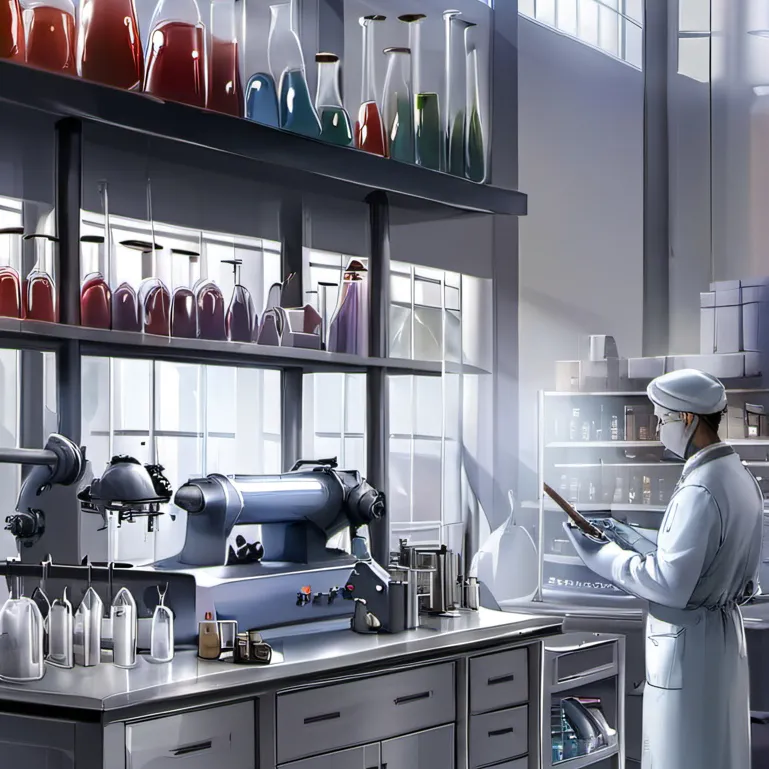 chat with ai character: Laboratory