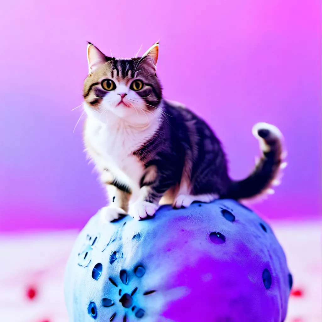 chat with ai character: Blueberry cat