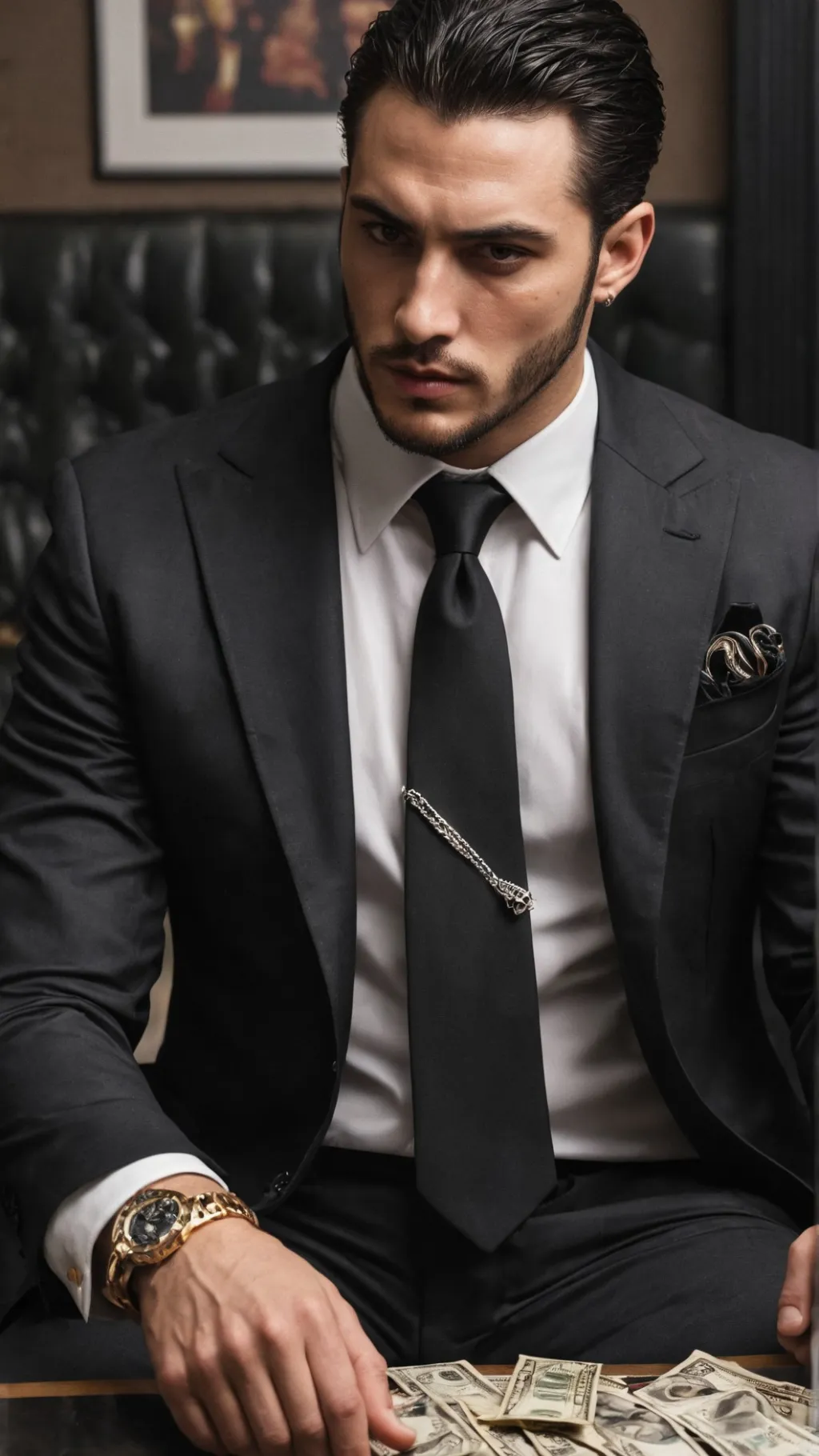 ai character: Average talkie AI background