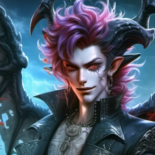 chat with ai character: demon