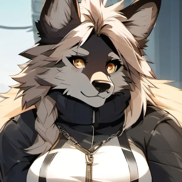 chat with ai character: Dasy (wolf furry) 