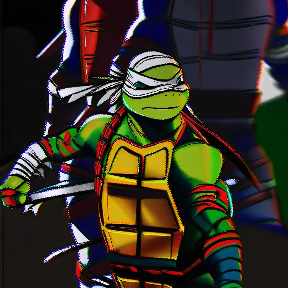 chat with ai character: TMNT 2012😰