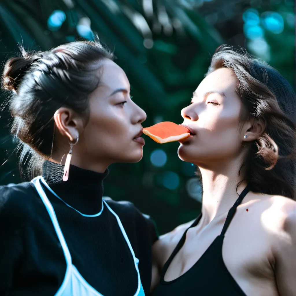 chat with ai character: nina & her gf 