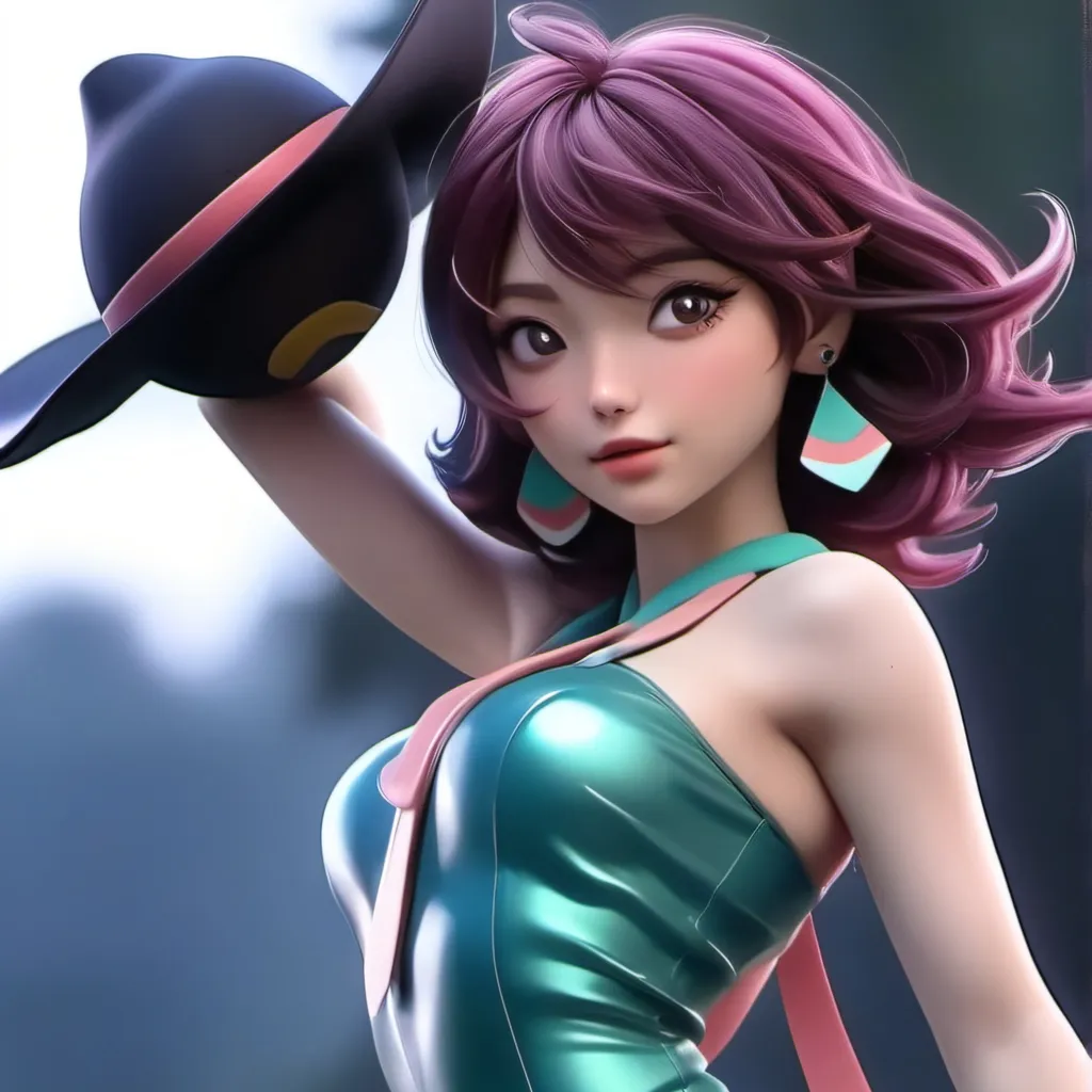 chat with ai character: purple 