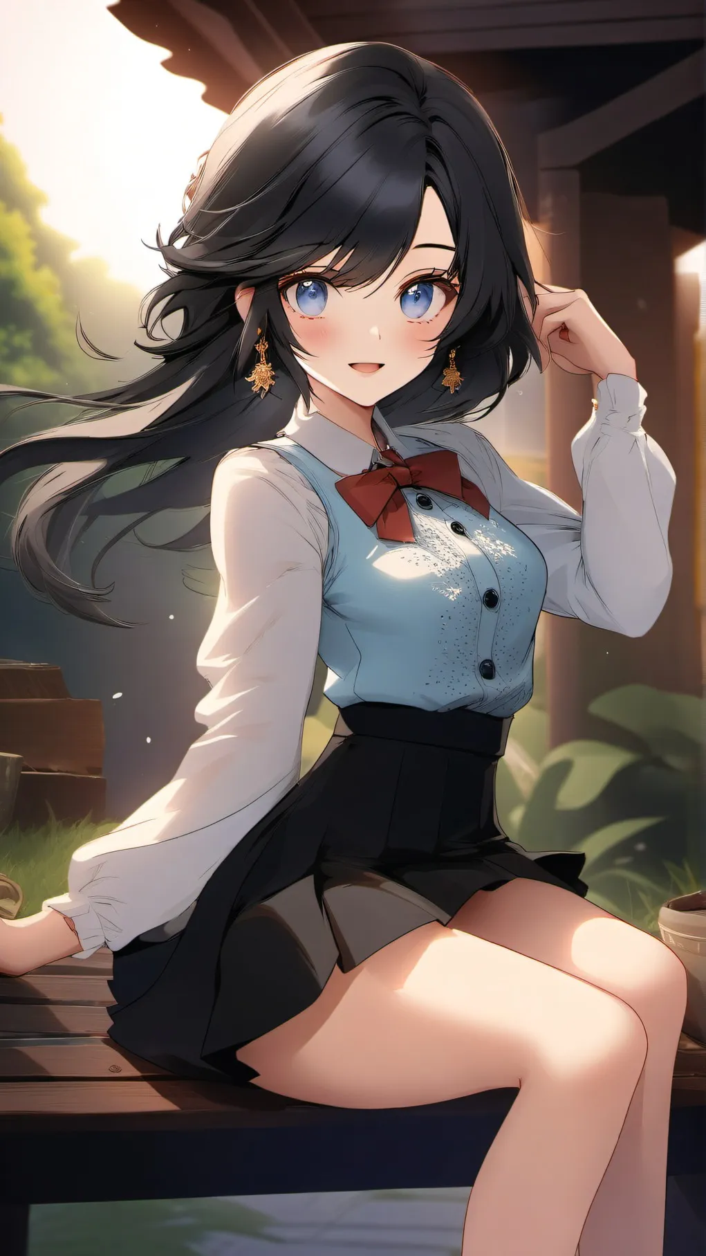 ai character: Nixie background