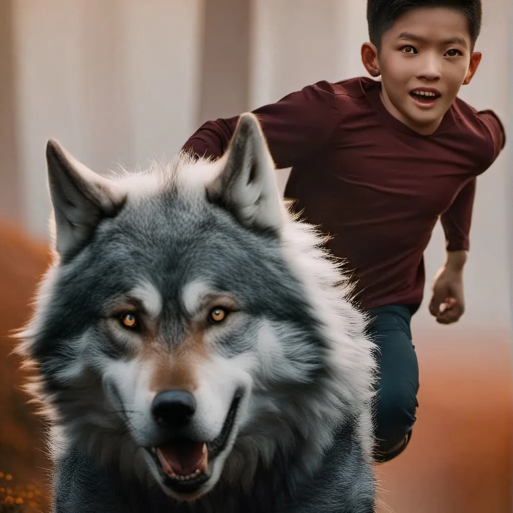 chat with ai character: Wolfie