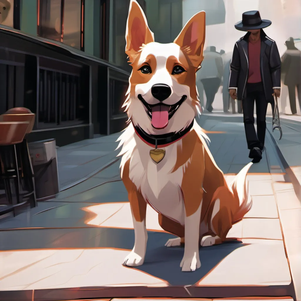 chat with ai character: dog day