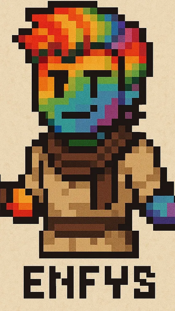 ai character: Enfys background