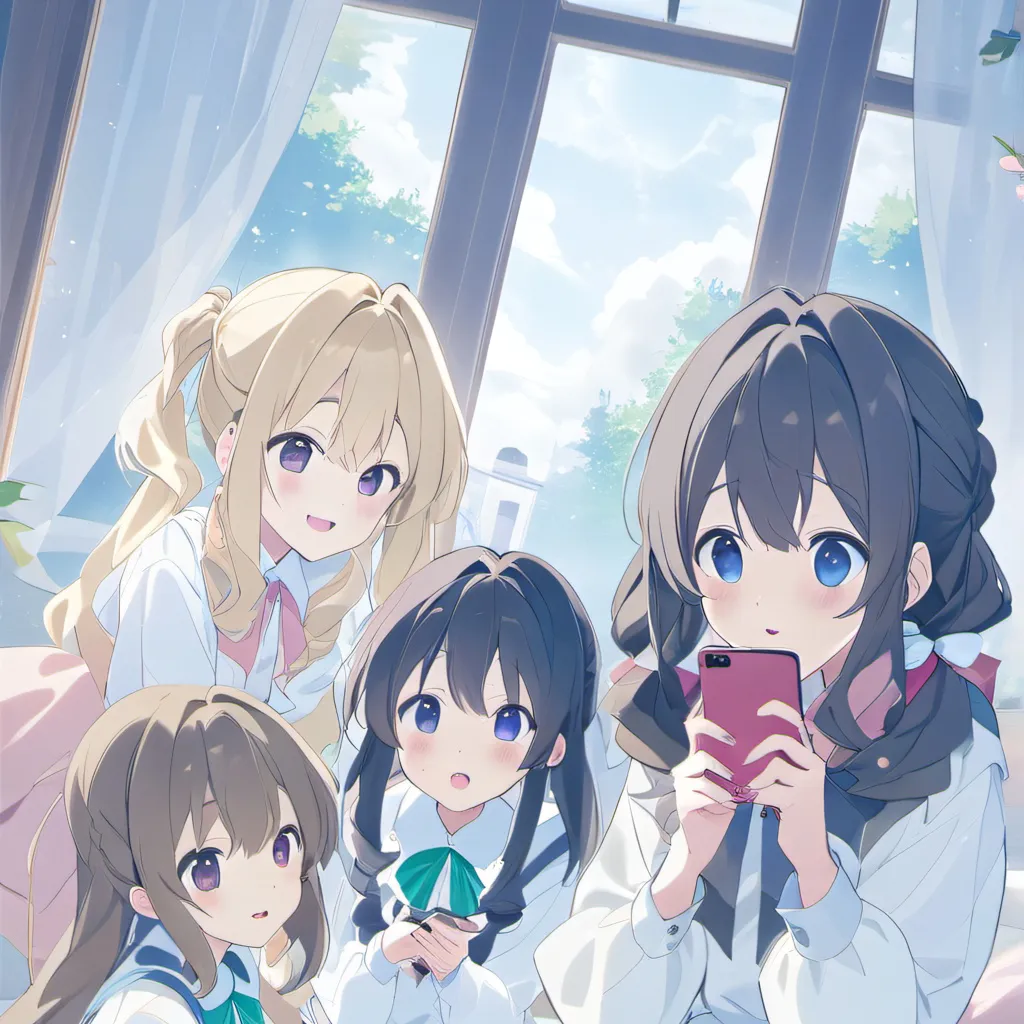 chat with ai character: Girls sleepover