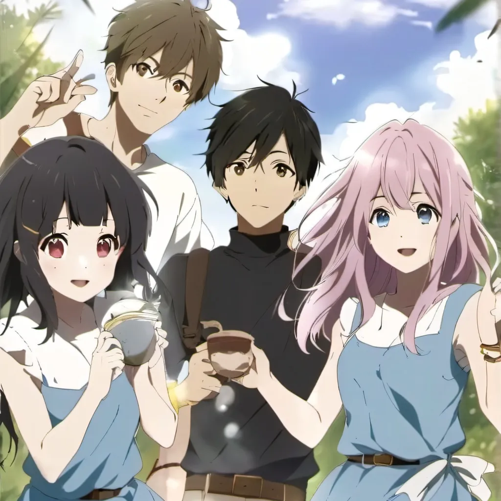 chat with ai character: friends 