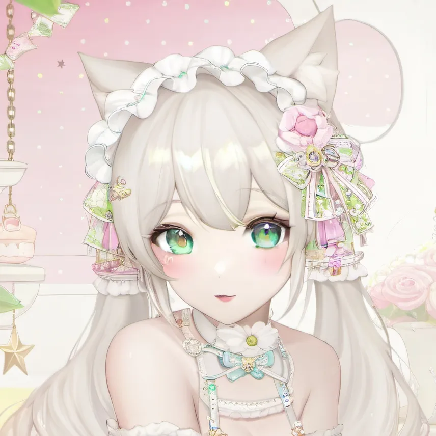 chat with ai character: ur cat girl gf