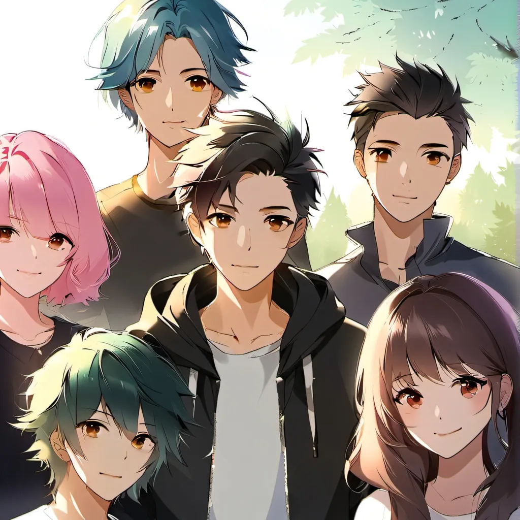 chat with ai character: MHA friend group