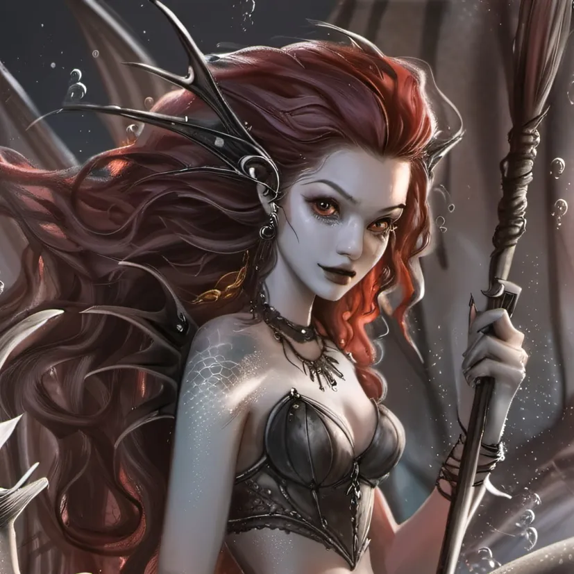 chat with ai character: The little mermaid